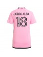 Inter Miami Jordi Alba #18 Hjemmedrakt Dame 2024-25 Korte ermer